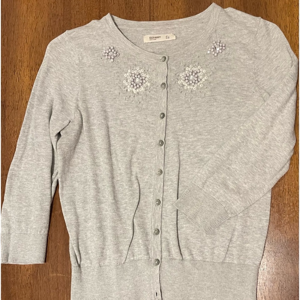 Old Navy Bejeweled Sweater